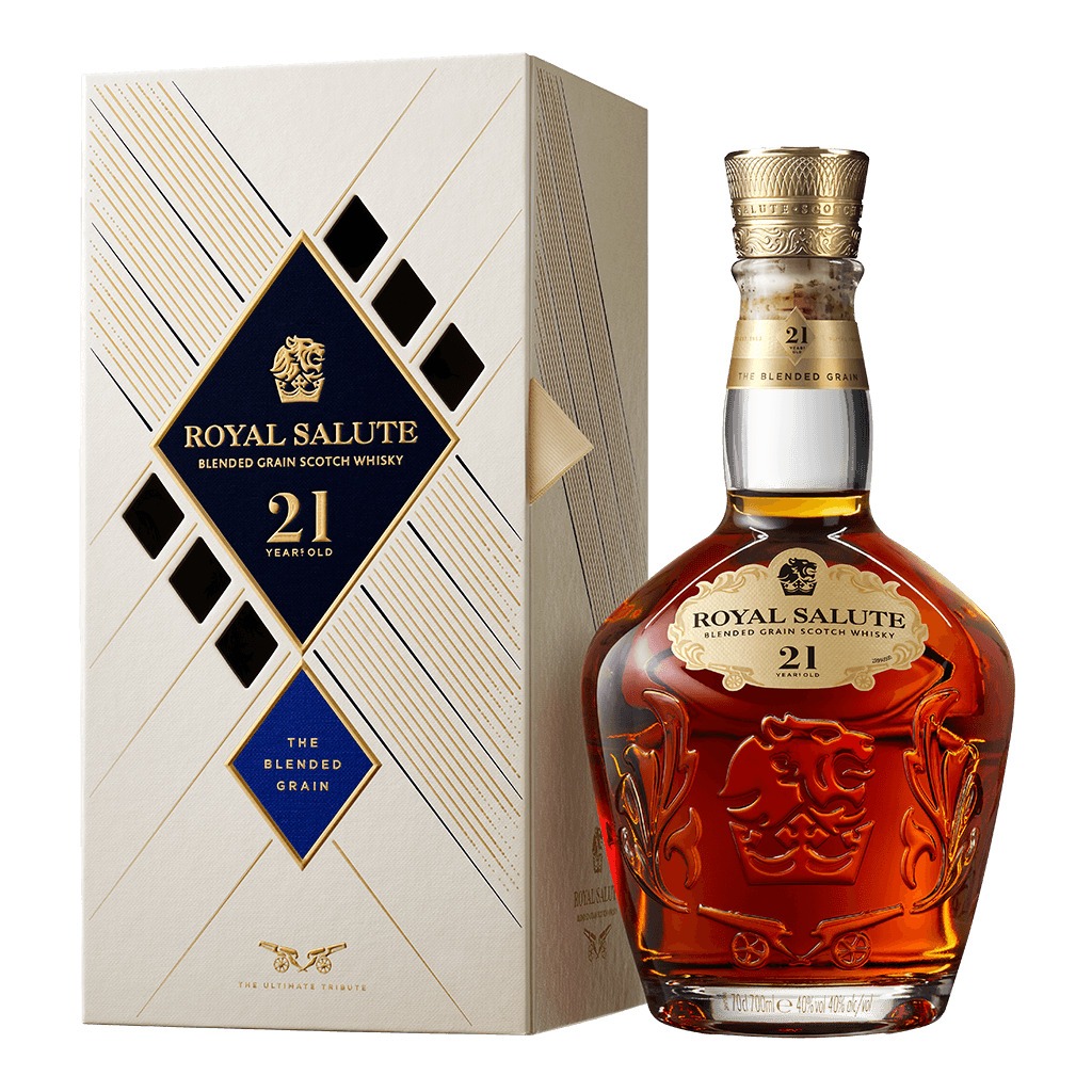 Rượu Whisky Royal Salute 21 Year Old Blended Grain King's Diamond