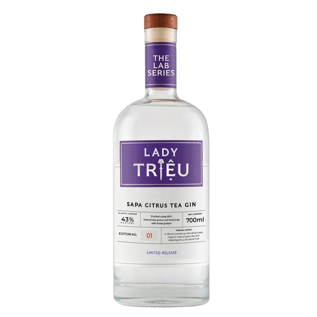 Rượu Gin Việt Nam Lady Trieu Sapa Citrus Tea Gin 700/750ml