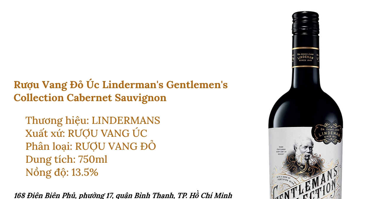 Rượu Vang Đỏ Úc Linderman