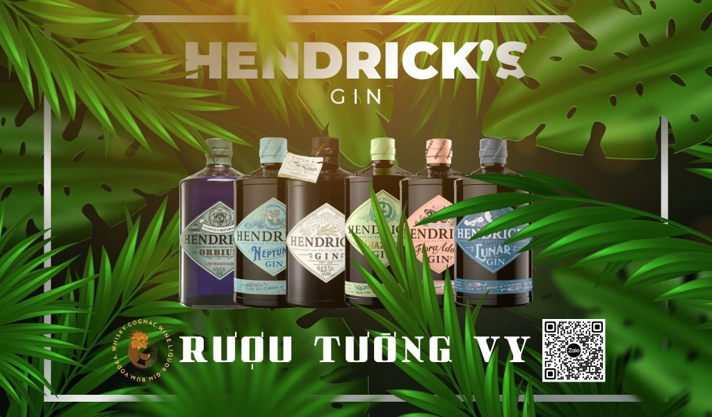 Rượu Gin Scotland Hendrick's - Hendrick's Lunar Gin