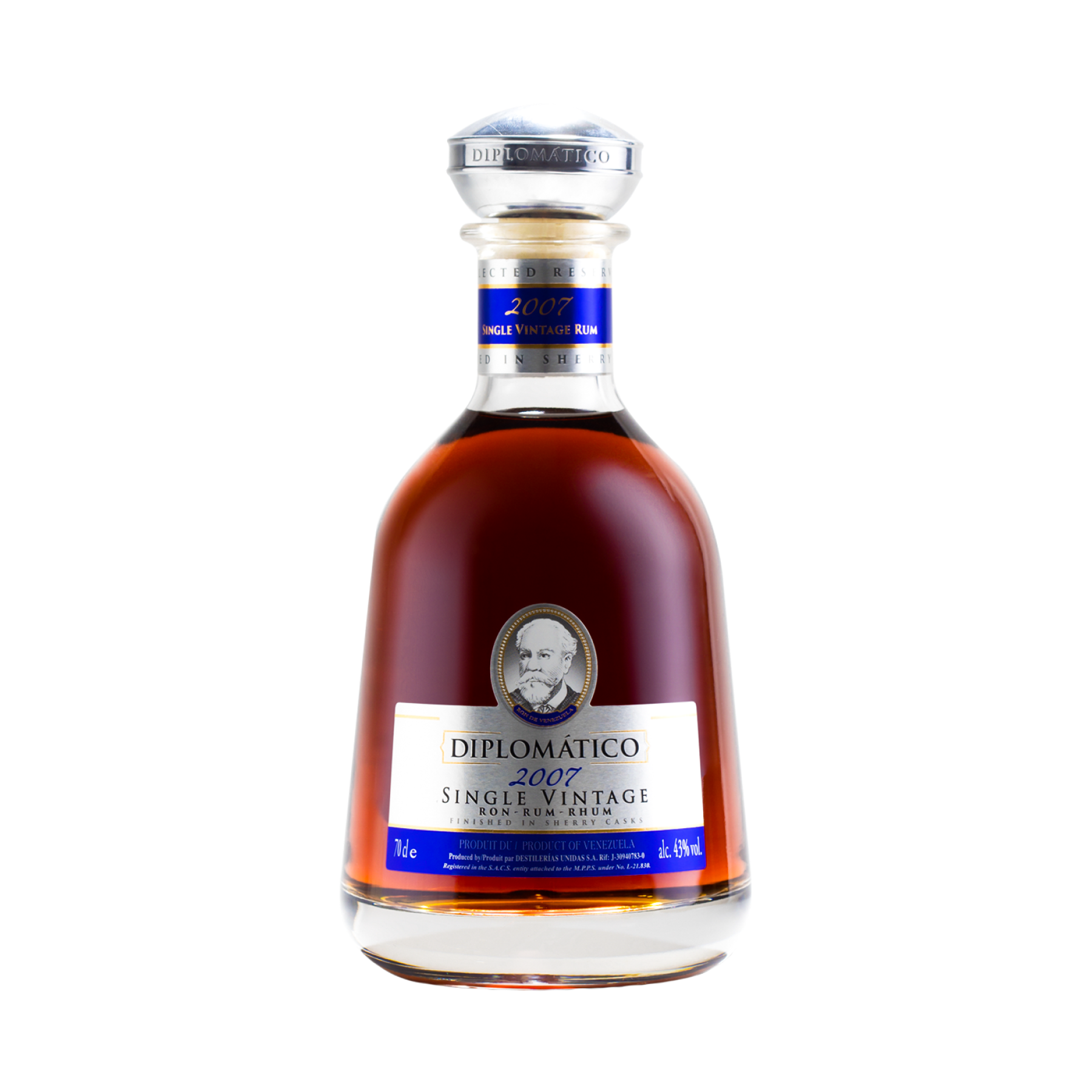 Rượu Rum Venezuela Diplomatico Single Vintage 2005