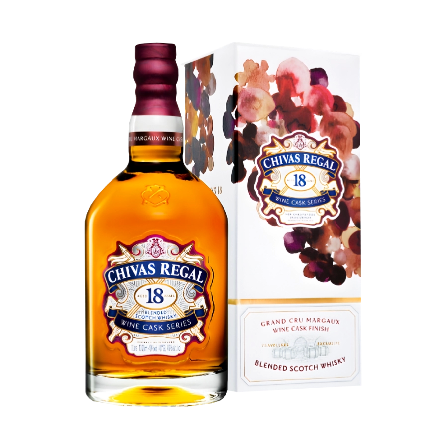 Rượu Whisky Chivas 18 Year Old Grand Cru Margaux Wine Cask