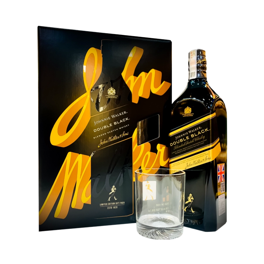 Rượu Whisky Johnnie Walker Double Black 1000ml