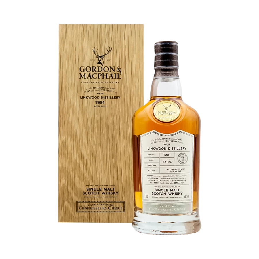 Rượu Whisky Linkwood 30 Year Old Gordon And Macphail 1991