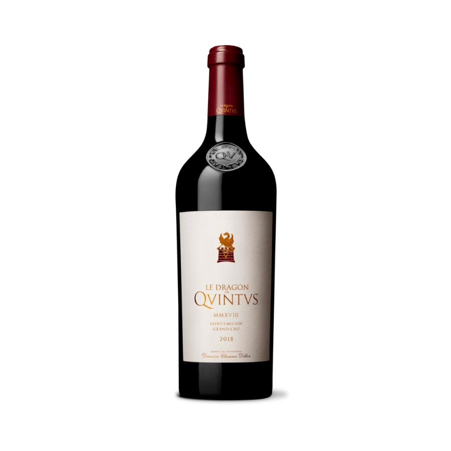 Rượu Vang Đỏ Pháp Chateau Quintus Le Dragon de Quintus 2018