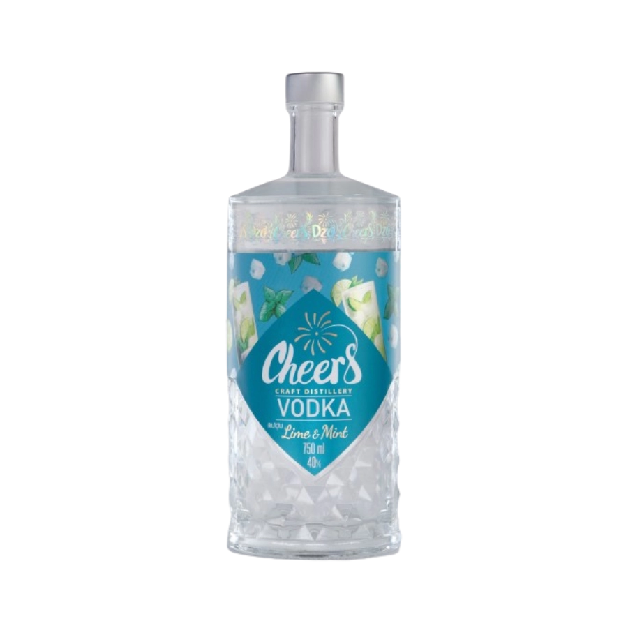 Rượu Vodka Việt Nam Cheers Lime & Mint 750ml