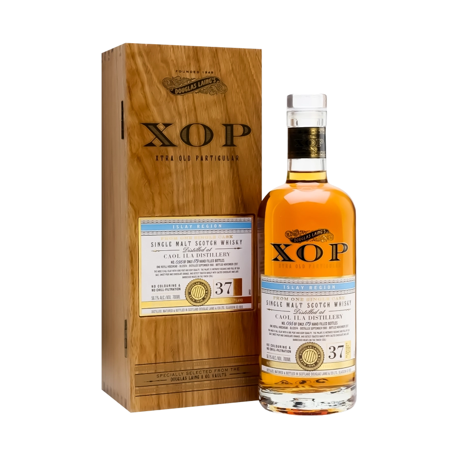 Rượu Whisky Caol Ila 37 Year Old XOP 1980 Vintage Single Cask