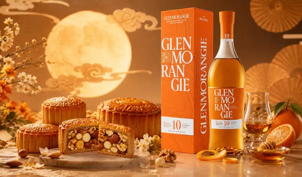 Bánh Trung Thu Nhân Hạt Hiện Đại Gặp Gỡ Whisky Hoa Cỏ
