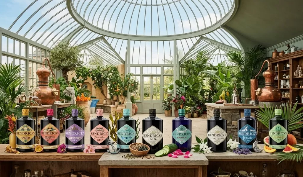 Bí Mật 11 Loại Thực Vật Trong Rượu Hendrick's Gin