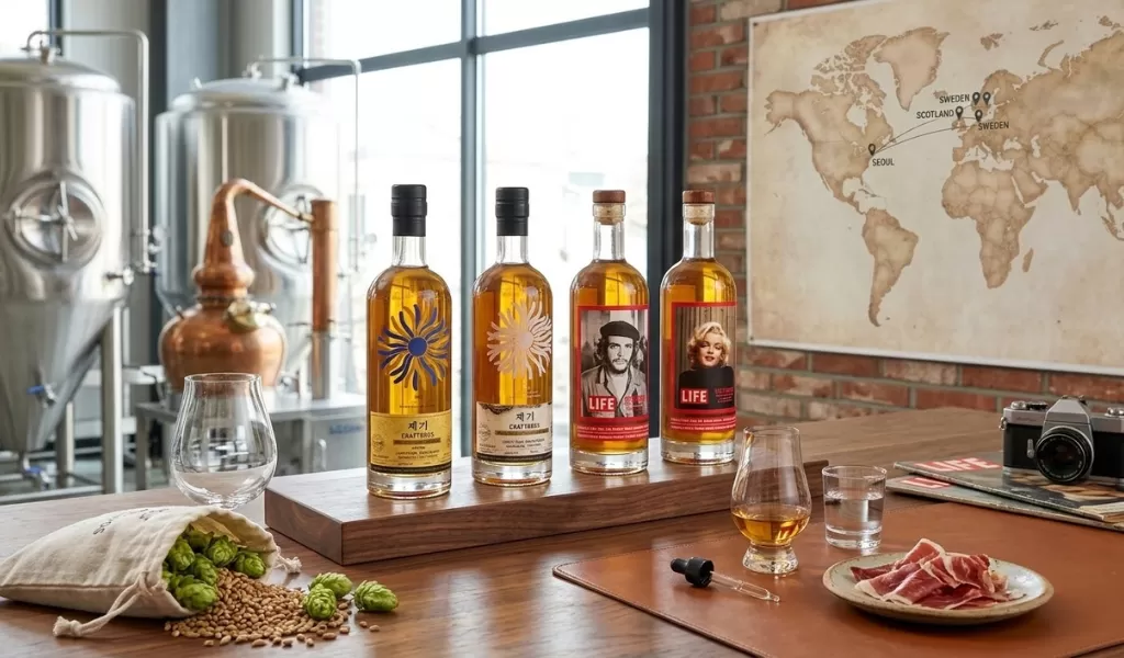 Các Bộ Sưu Tập Rượu Whisky Craftbros Gắn Liền Với Văn Hóa Đại Chúng