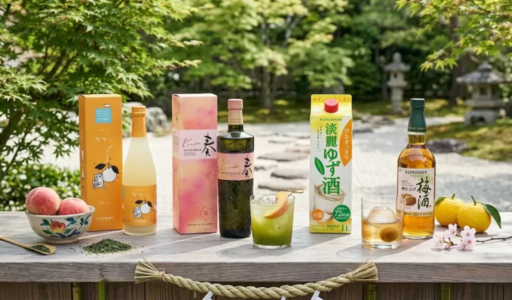 Các Dòng Rượu Liqueur Nhật Bản Nổi Bật