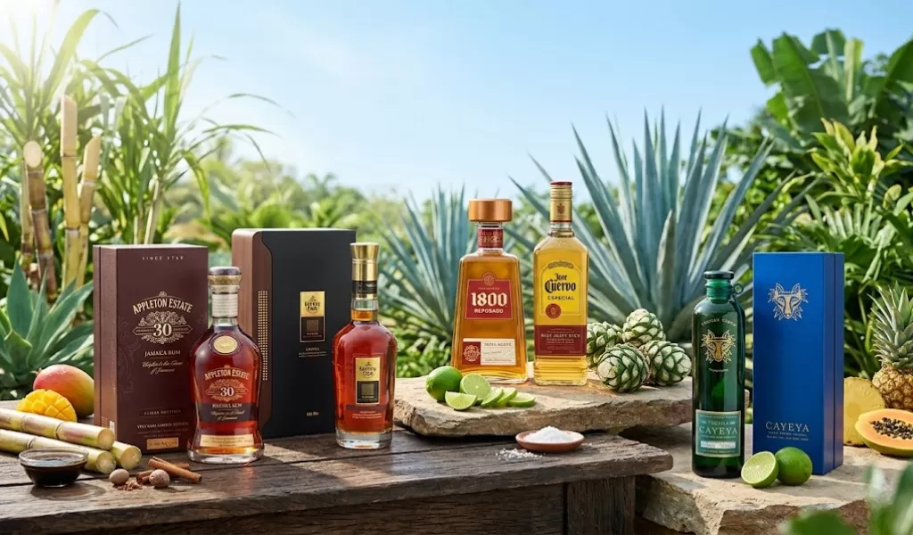 Các Dòng Rượu Liquor Châu Mỹ Tiêu BIểu