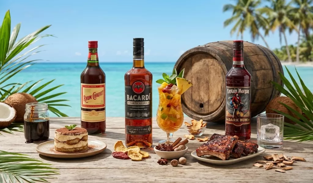 Các Sản Phẩm Rượu Dark Rum Tiêu Biểu