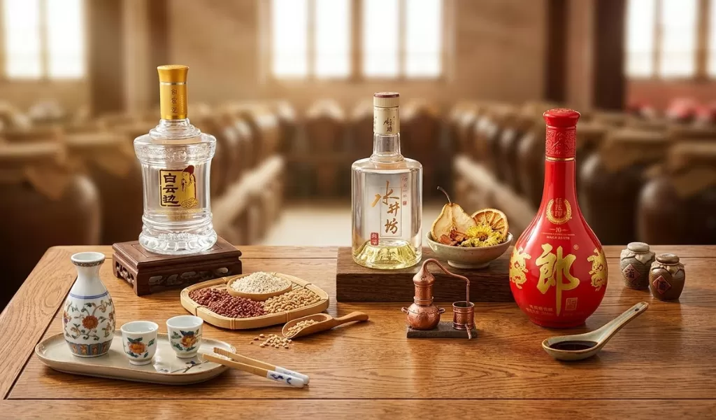 Các Thương Hiệu Rượu Trung Quốc Phổ Biến