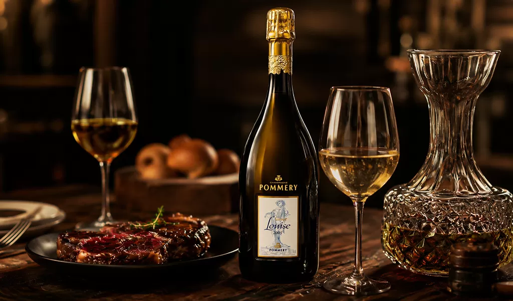 Champagne Pommery The Cuvee Louise 2005 Gift Box