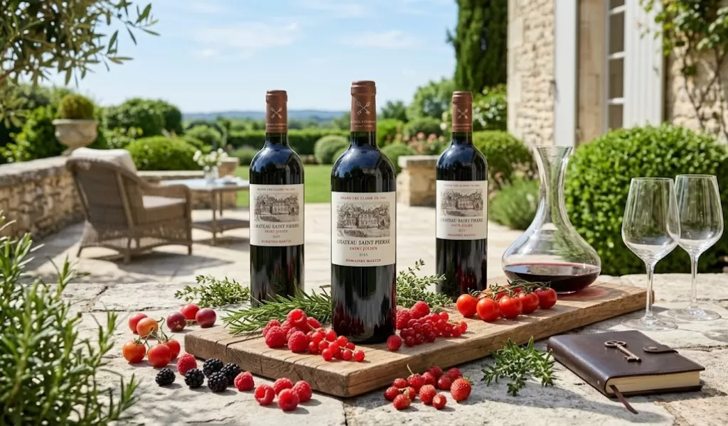 Chateau St Pierre Saint Julien 4eme Grand Cru Classe 2013 Gỗ Tuyết Tùng