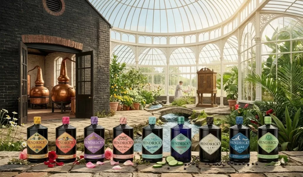 Chiết Xuất Dưa Chuột Và Hoa Hồng Làm Nên Thương Hiệu Hendrick's