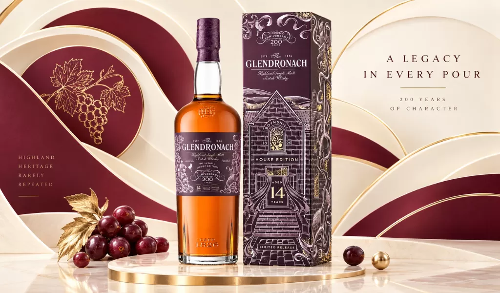 Claret Mang Đến Một Nét Khác Cho Glendronach 14 Boynsmill House