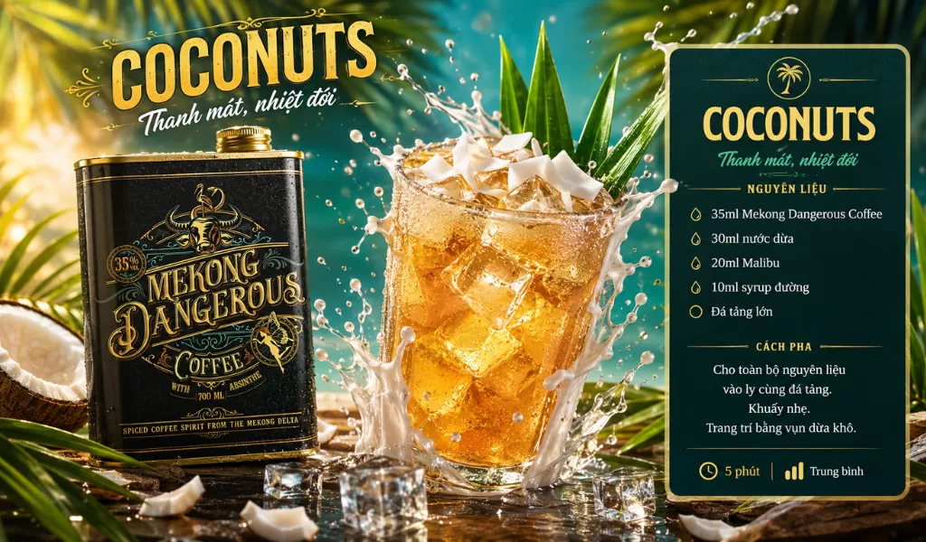 Công Thức Coconuts Thanh Mát