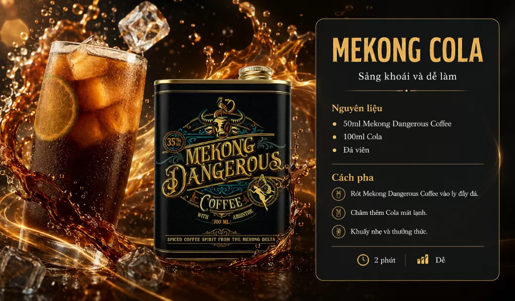 Công Thức Mekong Cola Nhanh Gọn