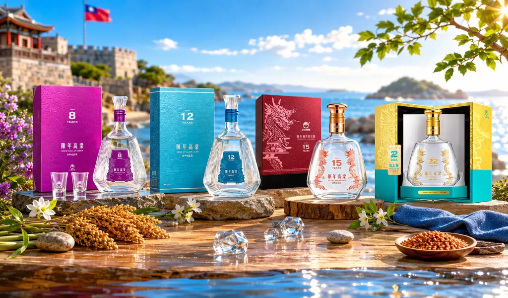Đặc Điểm Sản Xuất Dòng Rượu Cao Lương Kim Môn Aged Cellar