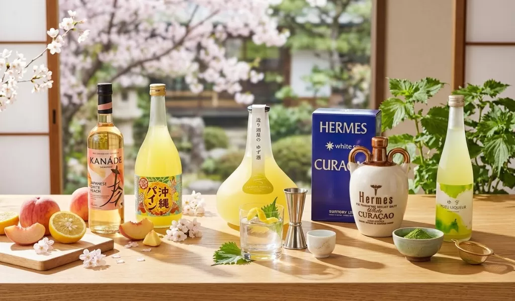 Đặc Điểm Sản Xuất Rượu Liqueur Nhật Bản