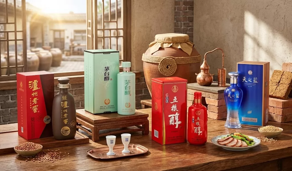 Đặc Điểm Sản Xuất Rượu Trắng Trung Quốc Baijiu