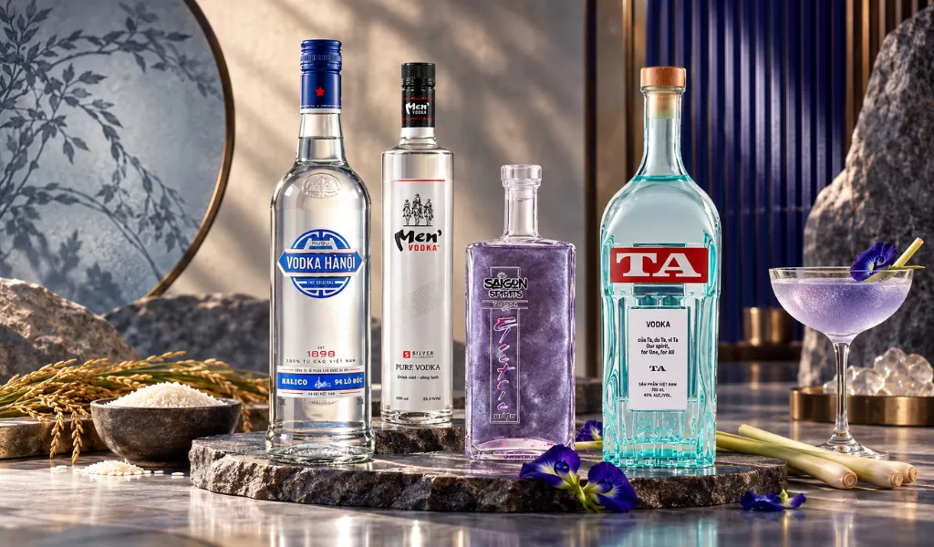 Dấu Ấn Rượu Vodka Việt Nam Trong Các Công Thức Hiện Đại