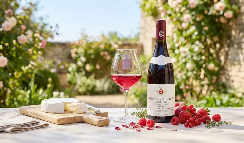 Domaine Ramonet Pernand Vergelesses Les Belles Filles 2020 Quả Mọng Đỏ