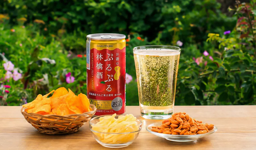 Hakutsuru Purupuru Sparkling Jelly Vị Táo