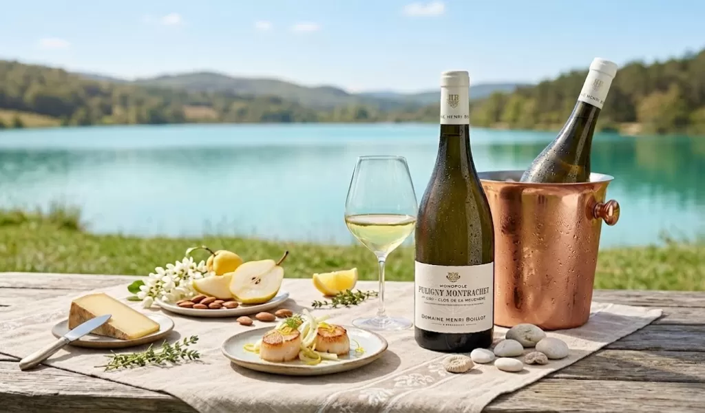 Henri Boillot Puligny Montrachet 1er Cru Clos de la Mouchere Monopole 2019 Chardonnay