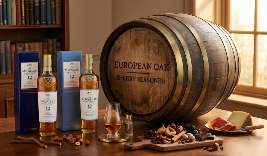Hương Vị Của Rượu Từ Thùng European Sherry Seasoned Oak Casks