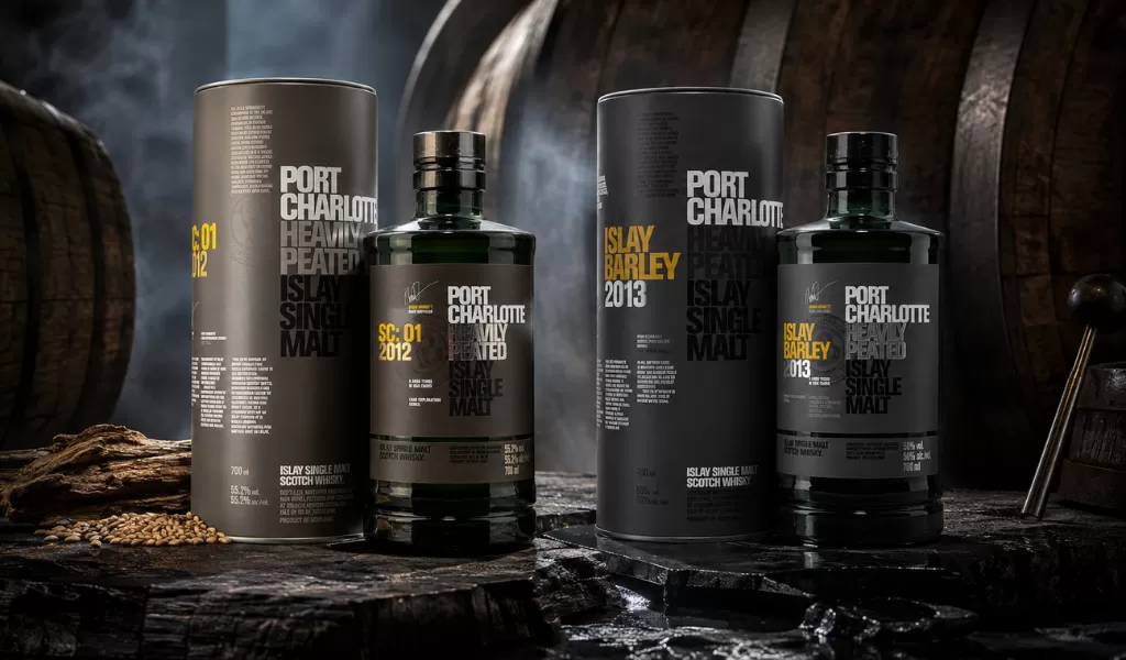 Kỹ Thuật Sản Xuất Rượu Port Charlotte Khác Biệt