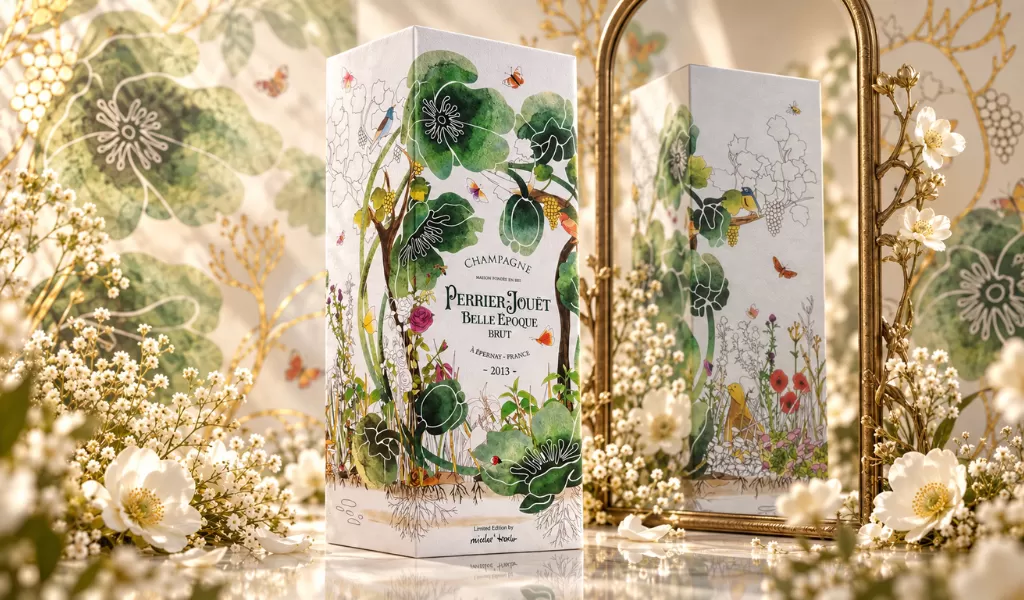Lịch Sử Và Nghệ Thuật Của Hộp Quà Perrier Belle Epoque Brut 2013