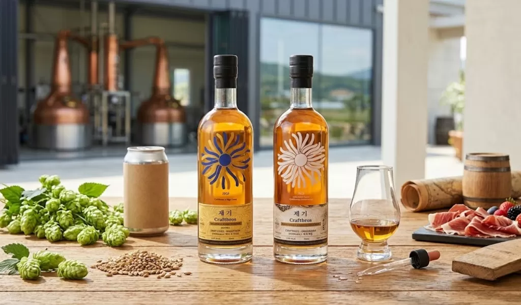 Mạch Nha Kép Trong Bộ Sưu Tập Rượu Whisky Craftbros Jegi