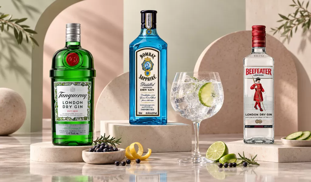 Những Chai Gin Quốc Tế Quen Thuộc Cho Món Gin & Tonic