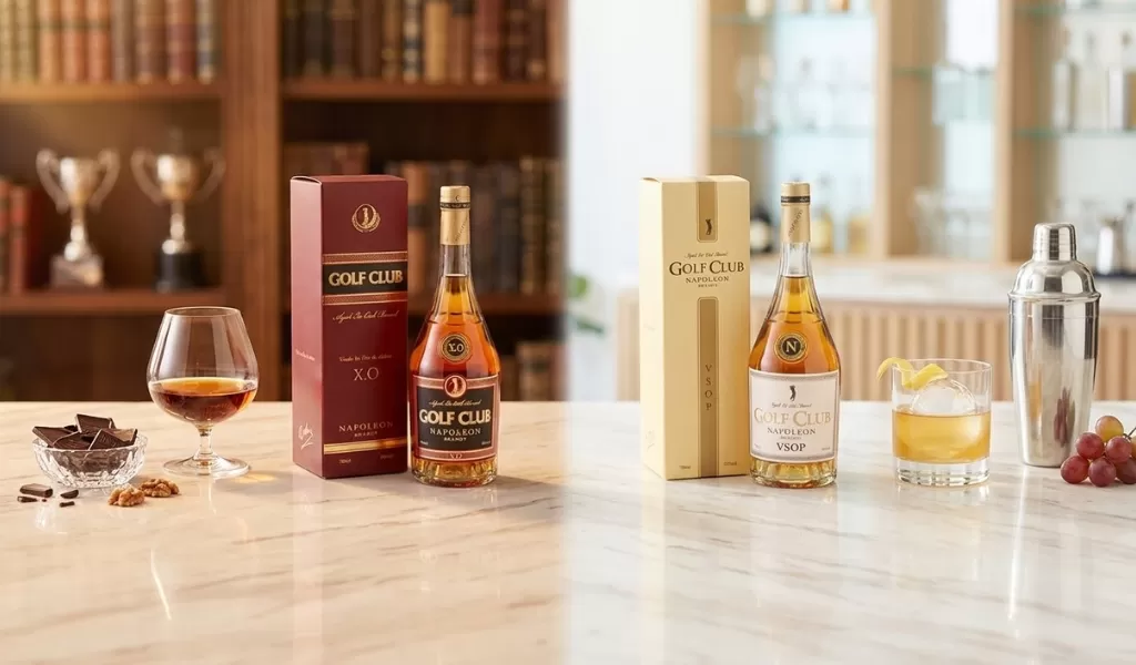 Những Điểm Giống Nhau Của Hai Phiên Bản Rượu Brandy Golf Club