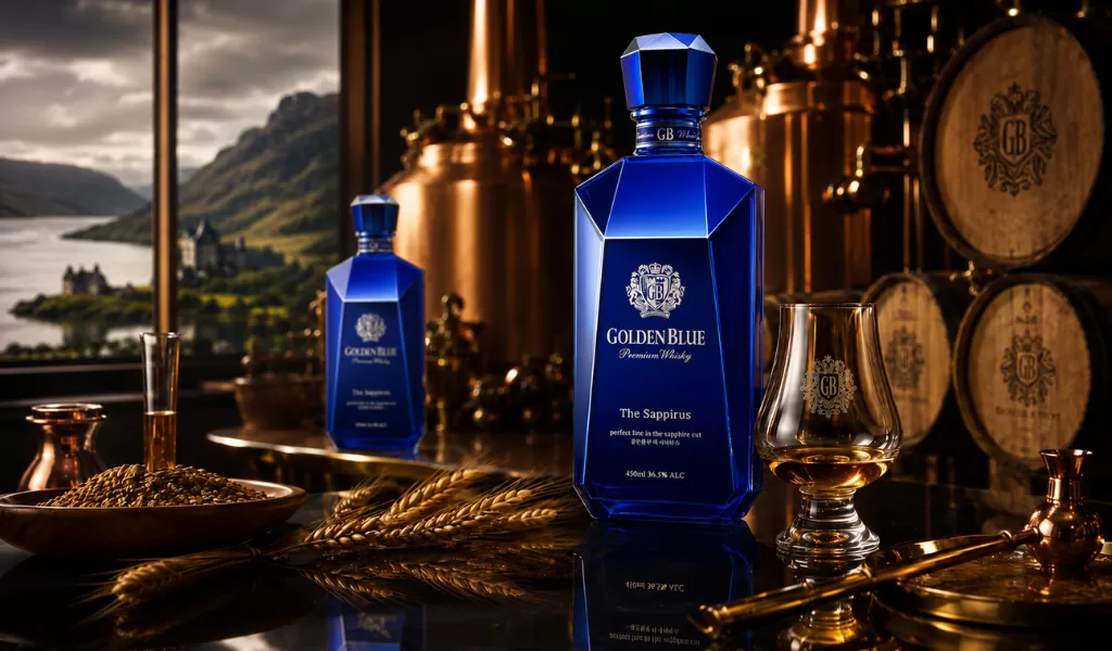 Quy Trình Sản Xuất Và Hạ Cồn Của Whisky Golden Blue
