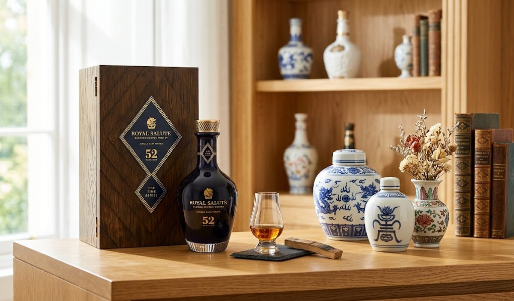 Rượu Chai Sứ Sưu Tầm