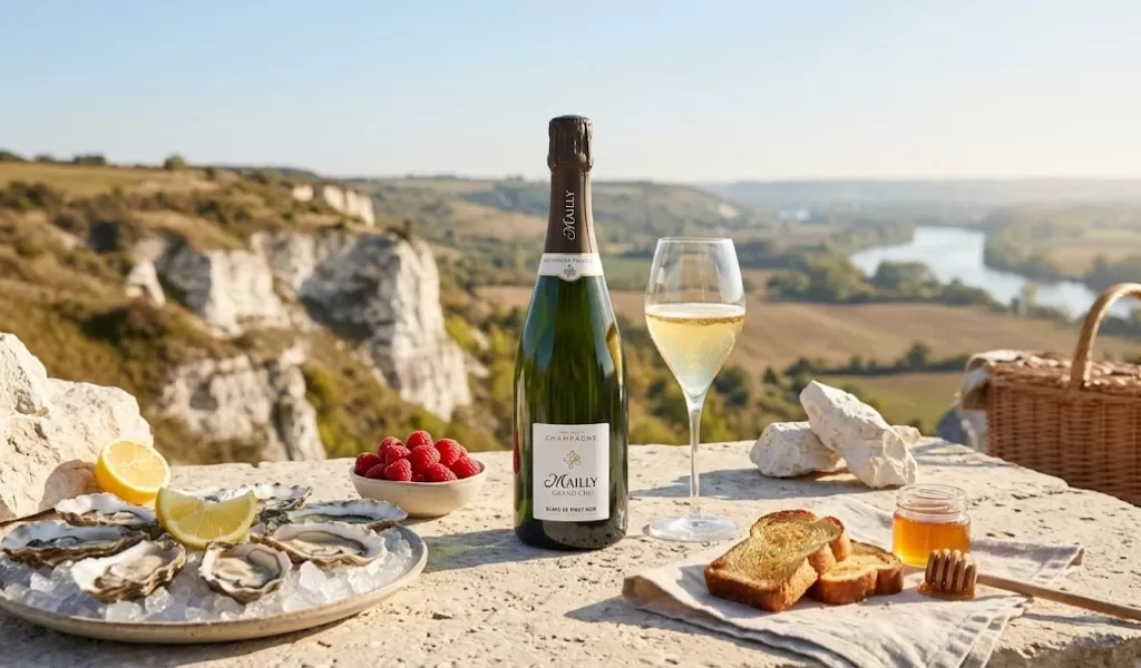 Rượu Champagne Pháp Mailly Blanc de Pinot Noir