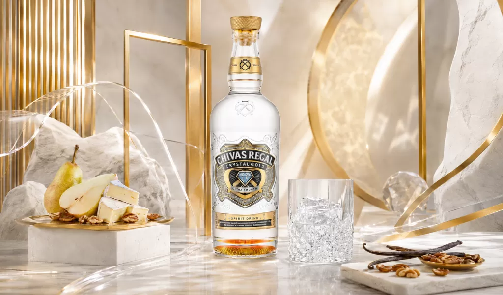 Rượu Chivas Regal Crystal Gold Ultra Smooth Cao Cấp