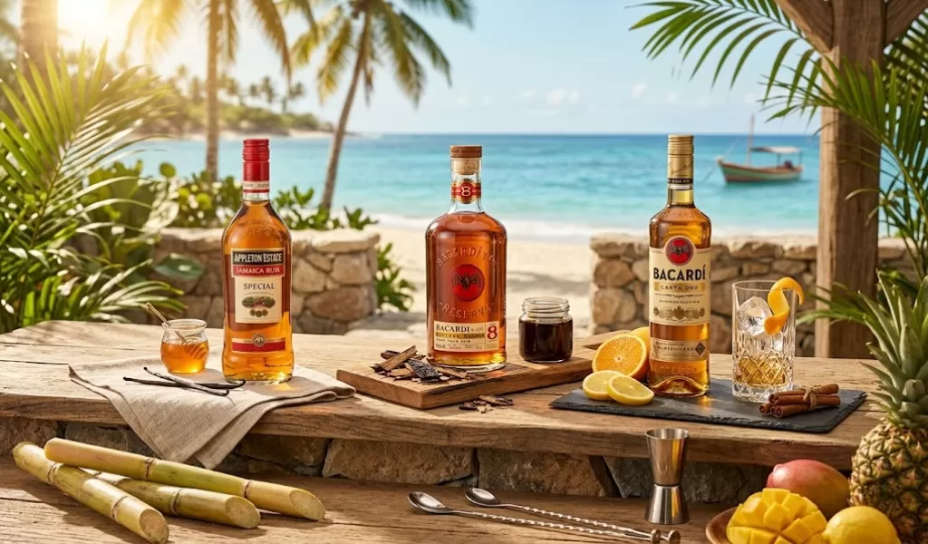 Rượu Gold Rum Sang Trọng