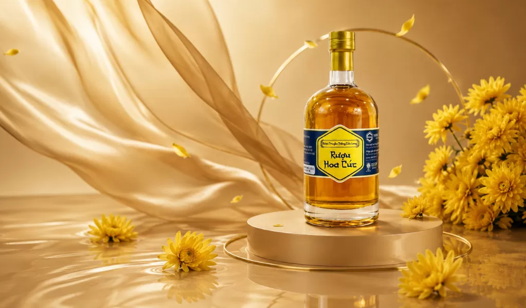 Rượu Hoa Cúc Cửu Long