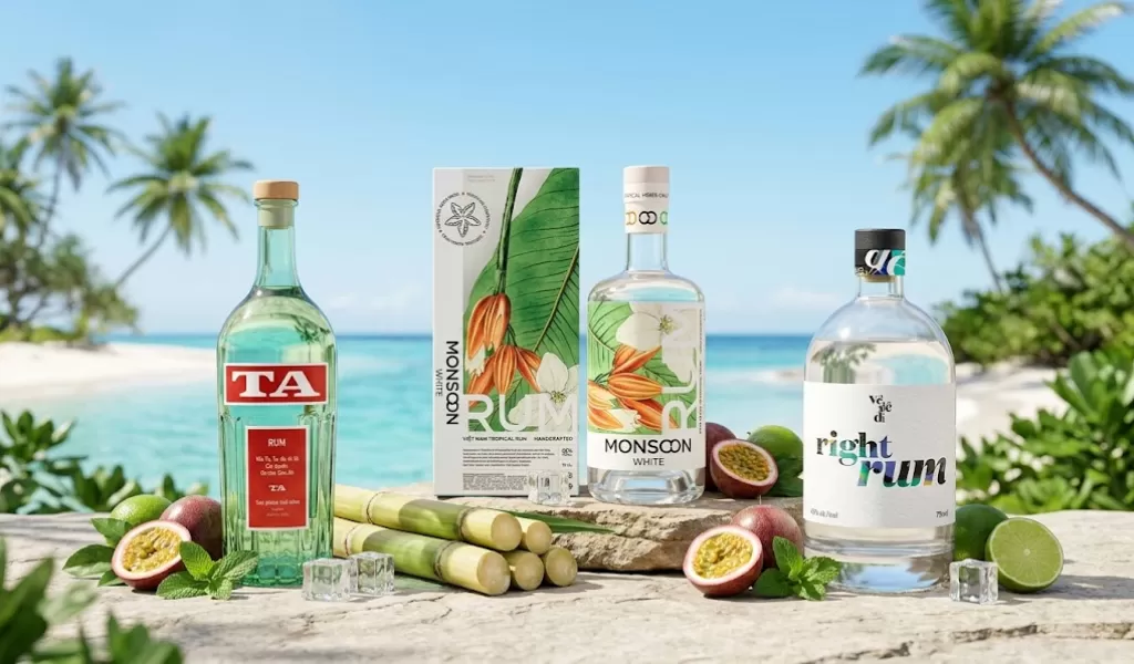 Rượu Light Rum Trong Suốt