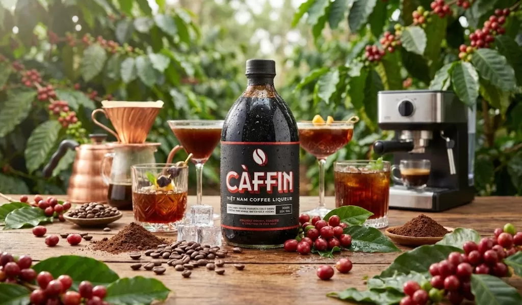 Rượu Liqueur Việt Nam Caffin