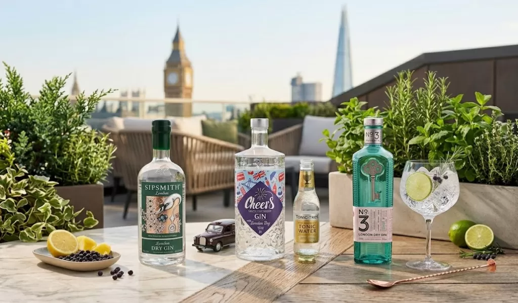 Rượu London Dry Gin Trong Suốt