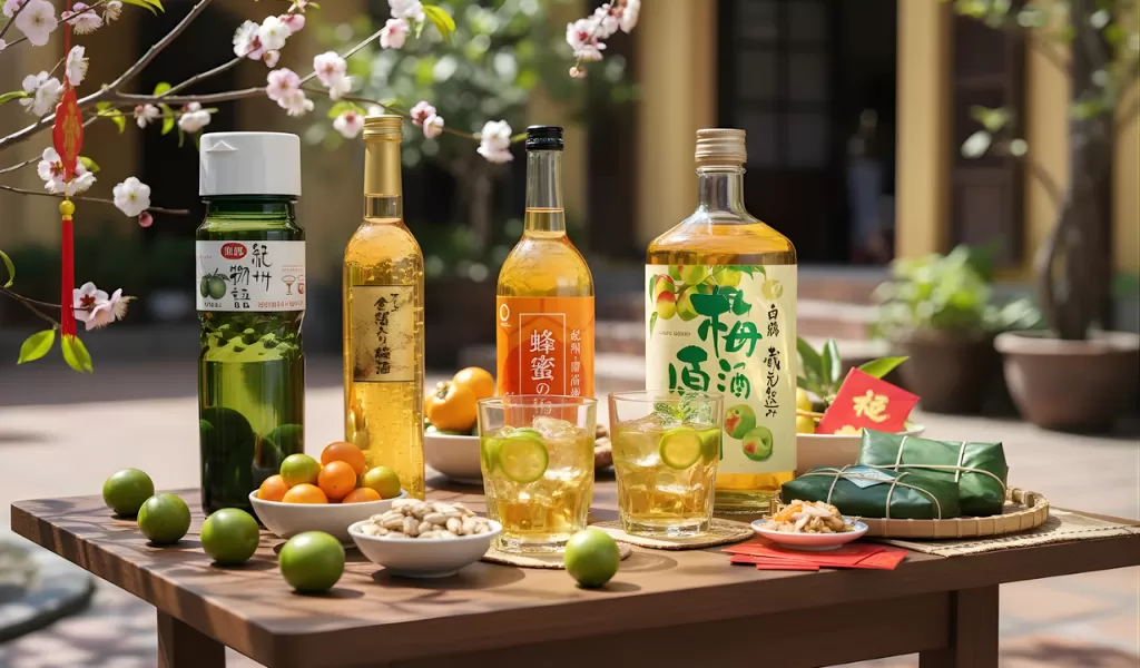 Rượu Mơ Nhật Bản Ngày Tết