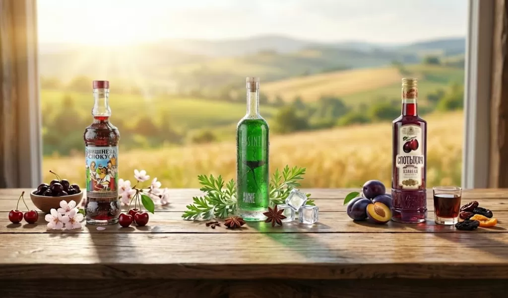 Rượu Mùi Thảo Mộc Ukraina