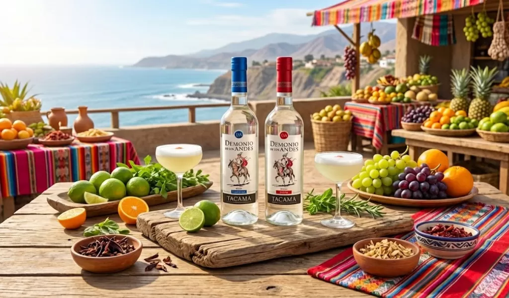 Rượu Pisco Peru