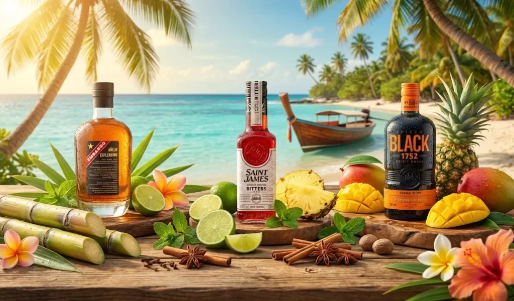 Rượu Rum Caribe